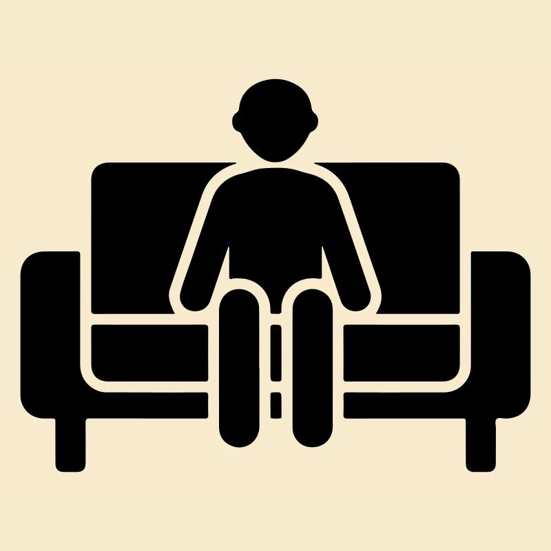 Couch Sitzen Faul