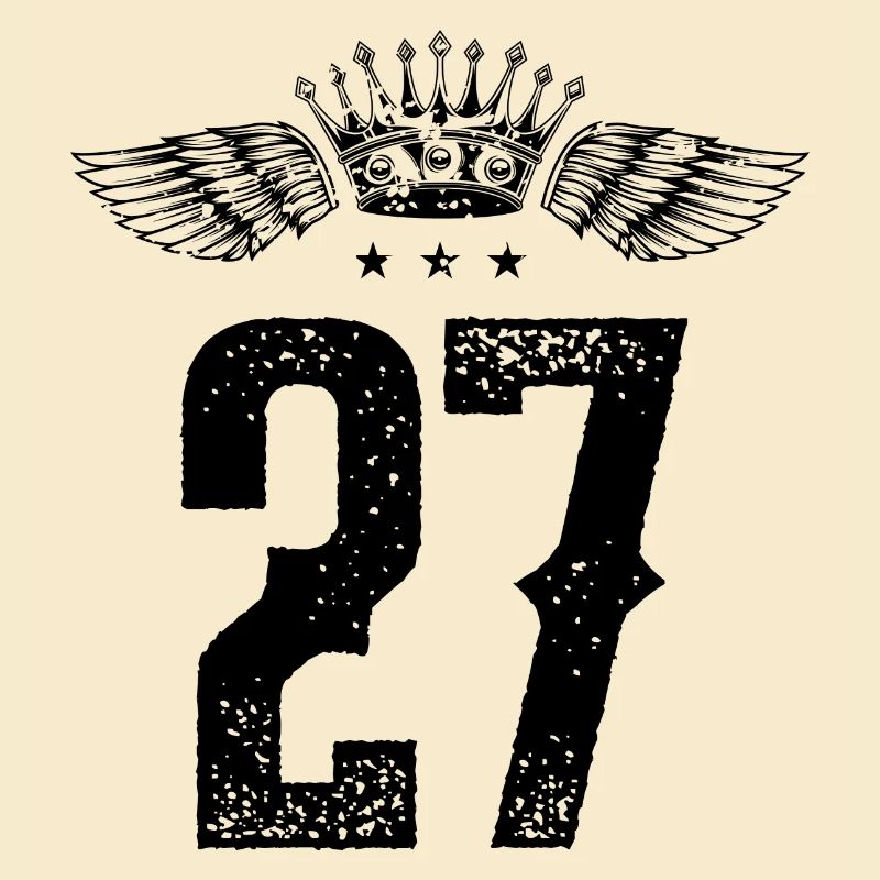 27 Zahl Krone