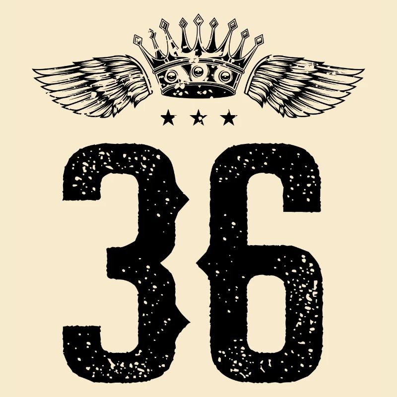 36 Zahl Krone
