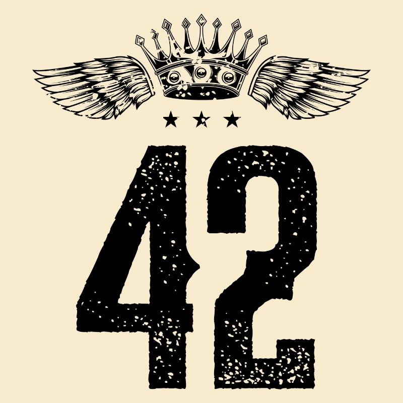 42 Zahl Krone