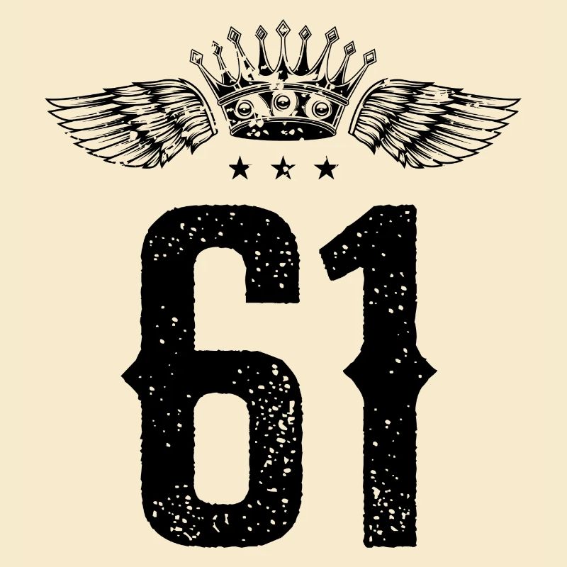61 Zahl Krone