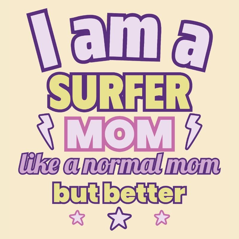 Mutter Surferin, Muttertag Geschenk, Surfen