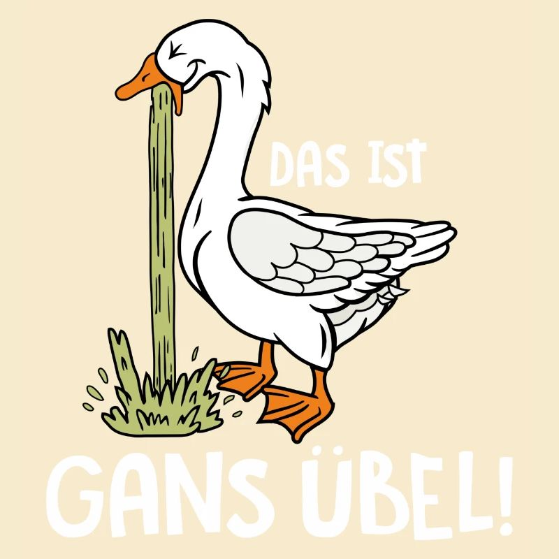 Gans übel