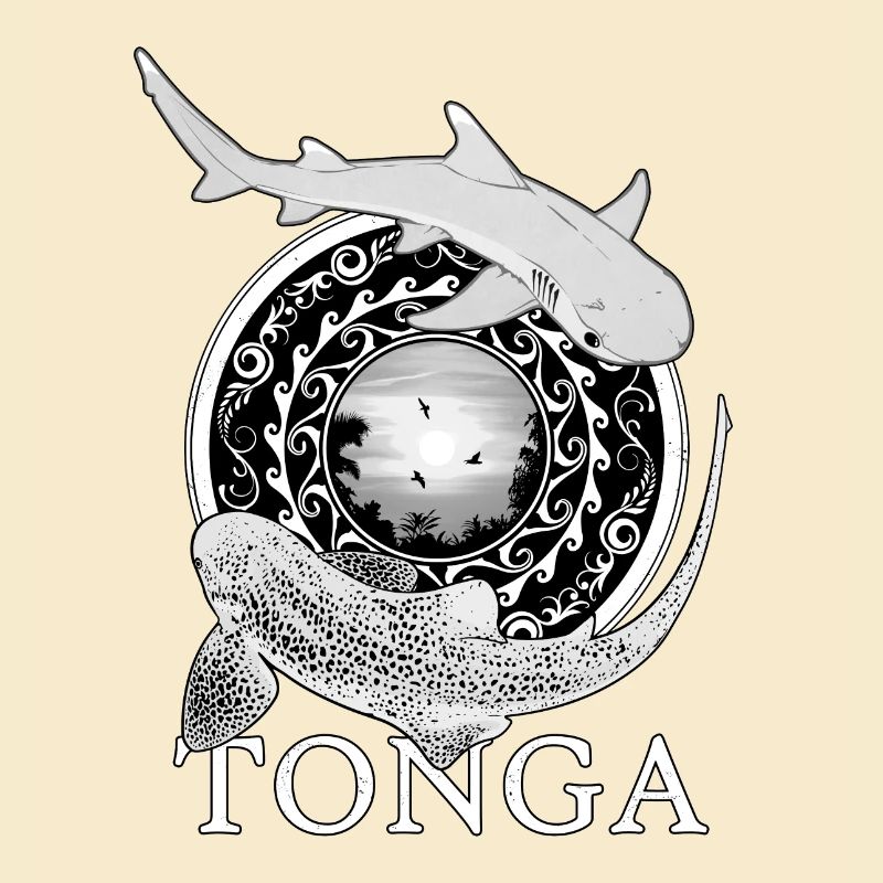 Tonga zebra shark whitetip reef shark
