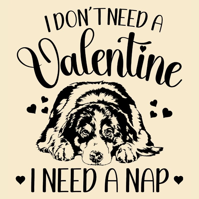 Australian Shepherd Valentinstag Hunde Wilsigns