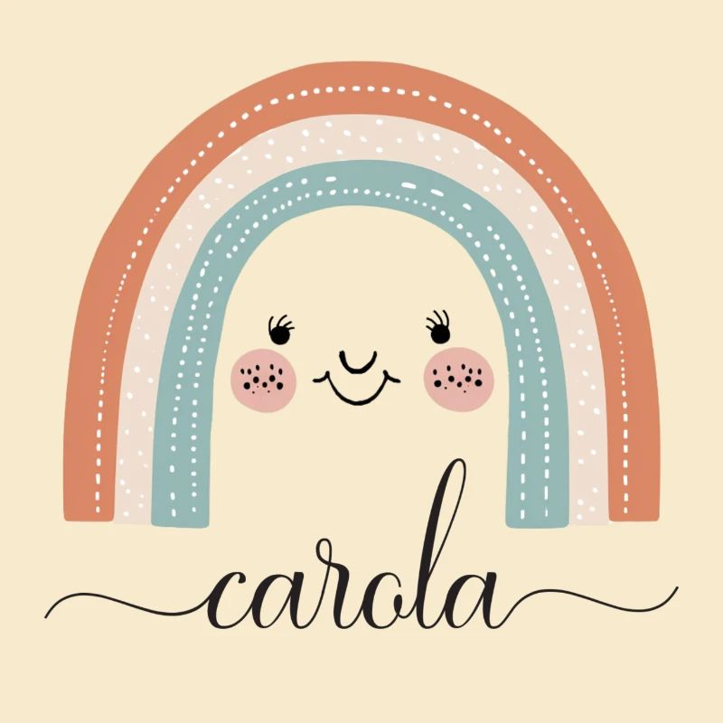 Carola! Rainbow design, customizable