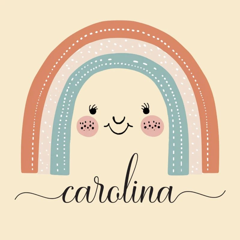 Carolina! Rainbow design, customizable