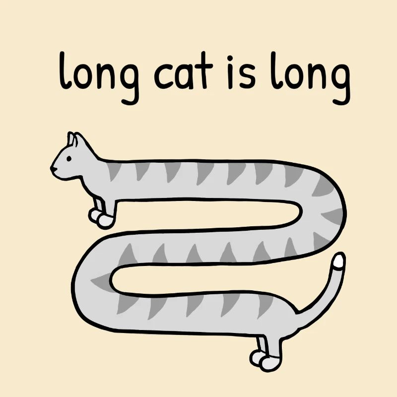 Long cat is long