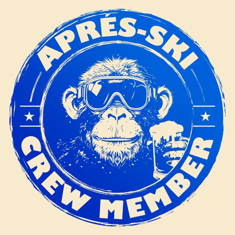 Affe Apres Ski Team Spruch