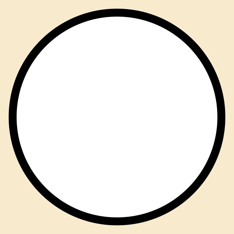 Circle Symbol Blank