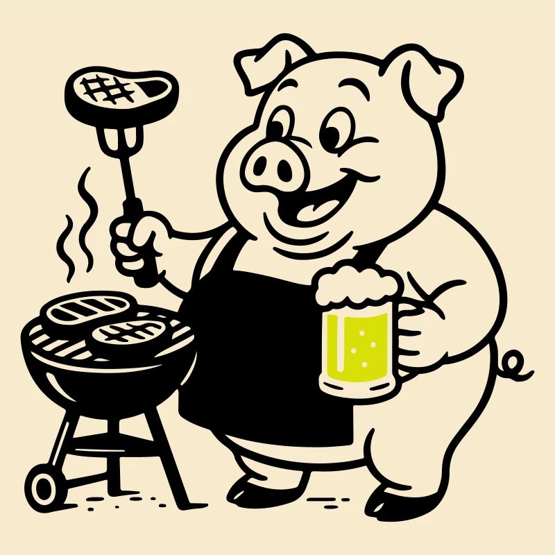 Pork Grilling Beer