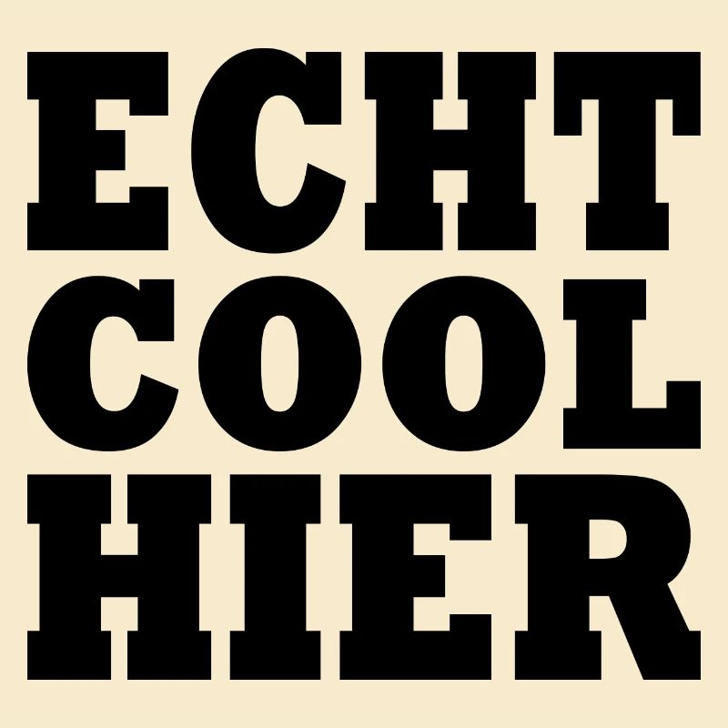 Echt cool hier