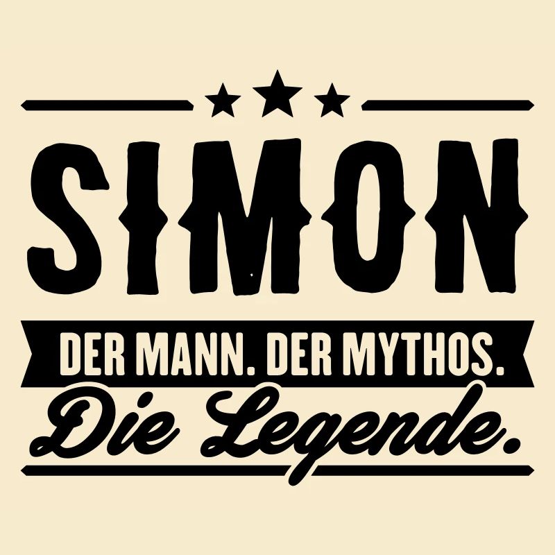 Mann Mythos Legende Simon