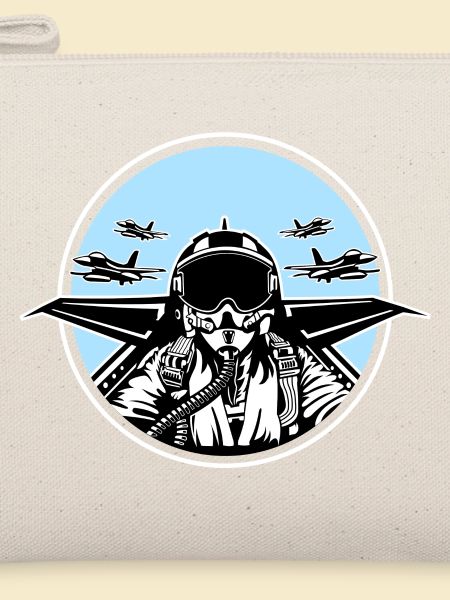 Jet Pilot / Kampfpilot 01_schwarz weiß