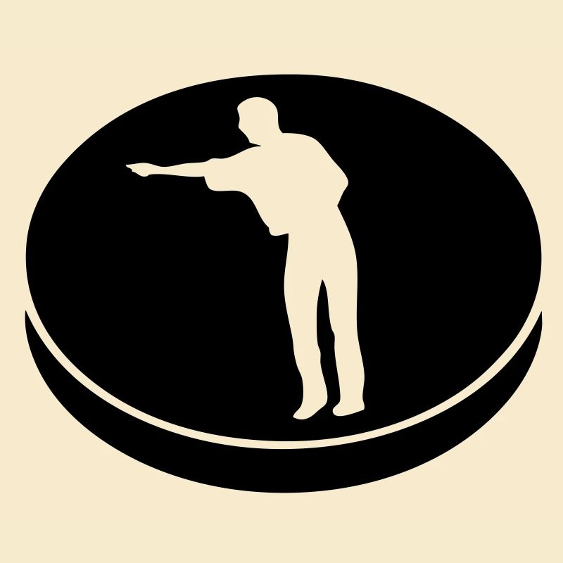 board game puck logo player1