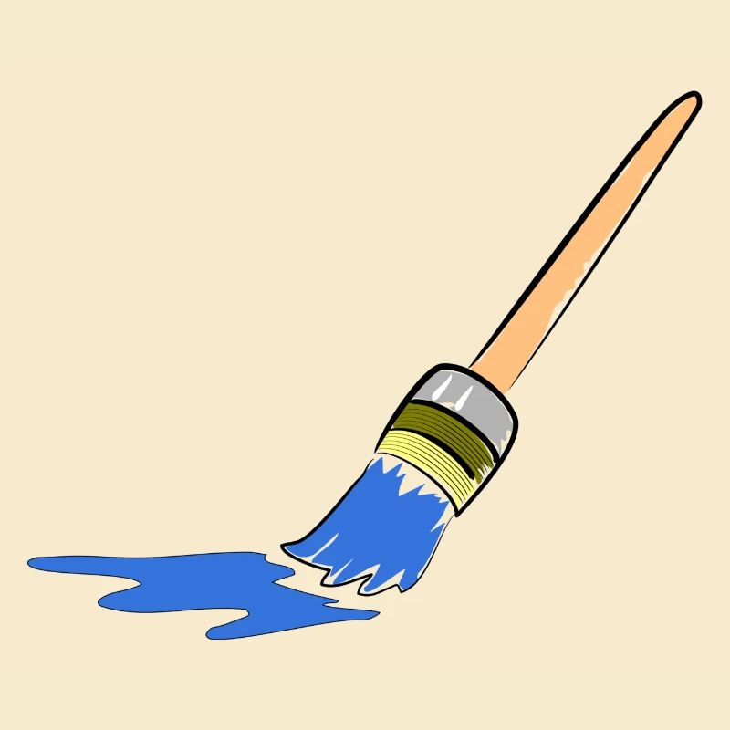 Abstract brush art for creative minds
