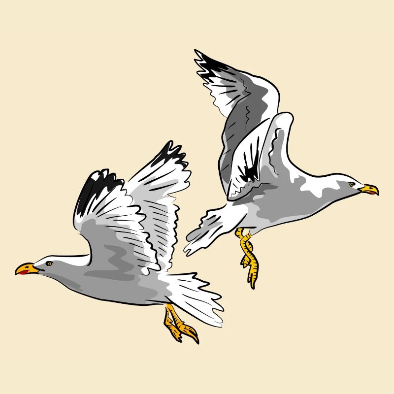 moewe vogel urlaub