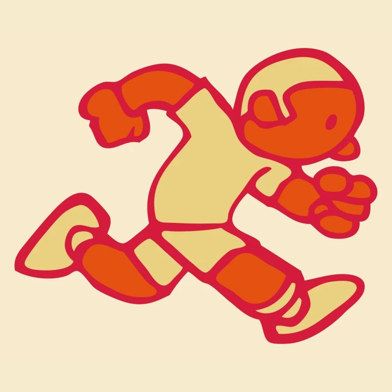 drawing running jogging run funny vintage