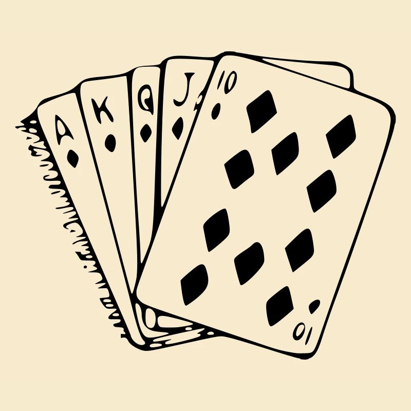 Cards, card game, bridge, clover jackets, ace *