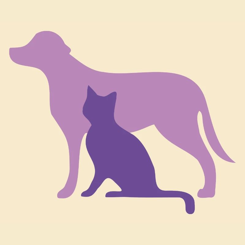 Hund und Katze Hund,Katze,