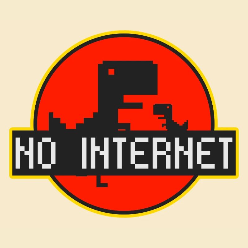 No internet - Internet pas d’Internet