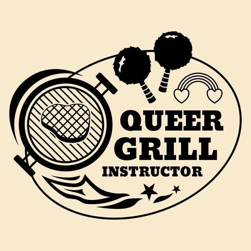 Queer Grill Instructor BBQ Idée cadeau