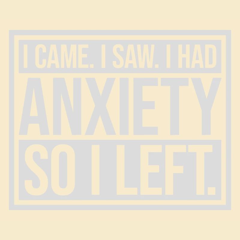 J’avais de l’anxiété en disant