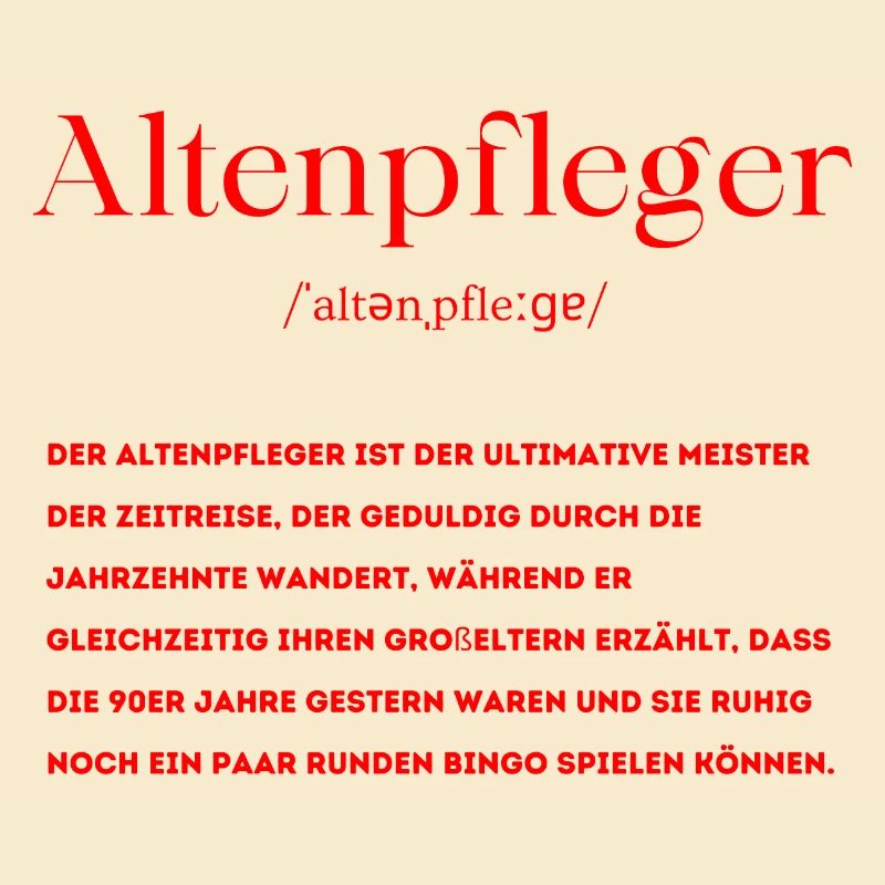 Altenpfleger Definition