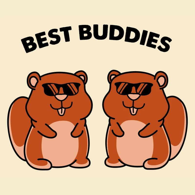 hamster best buddies