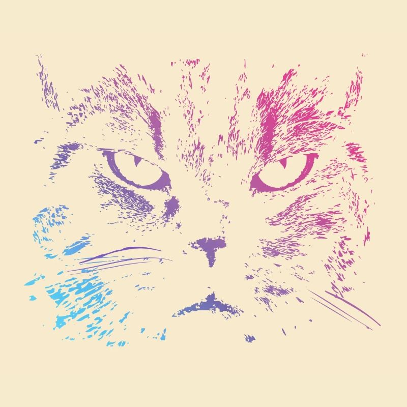 Katze Abstrakt