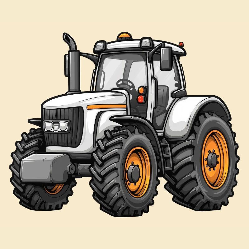 Niedlicher Traktor