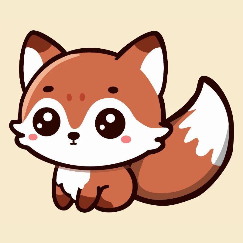 Fluffy Delight: Chibi Fox Charm