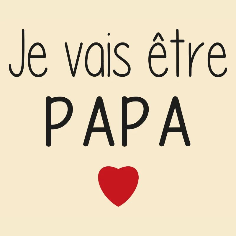 Ich werde ein Papa sein - Herz