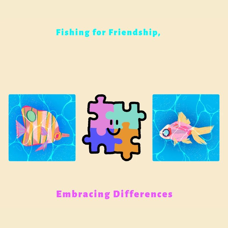 Pêcher l’amitié Accepter les différences