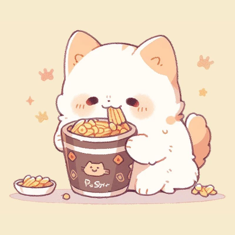 Chats spaghetti - Le chat s’amuse avec le passé