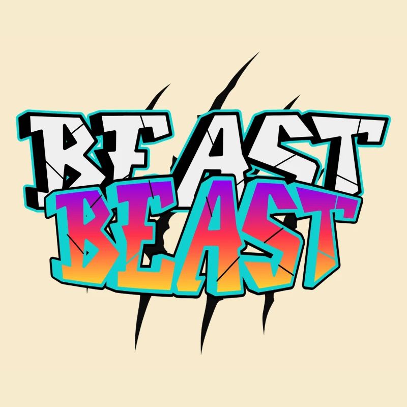 BEAST Graffiti-Design