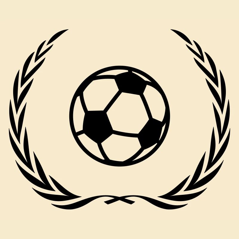 Fussball Symbol Kranz