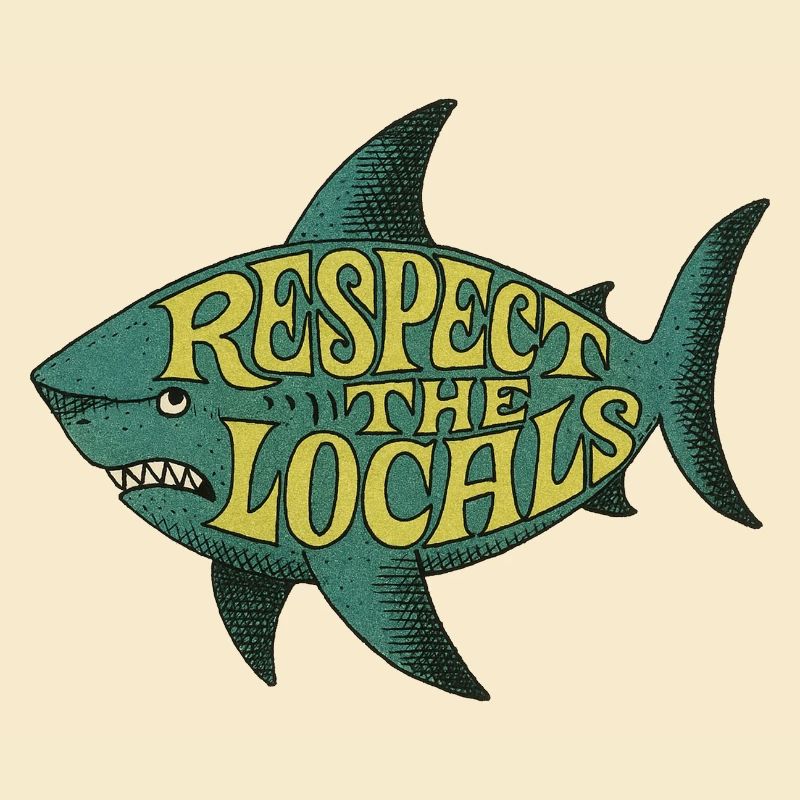 Respektiert die Einheimischen Fischtee
