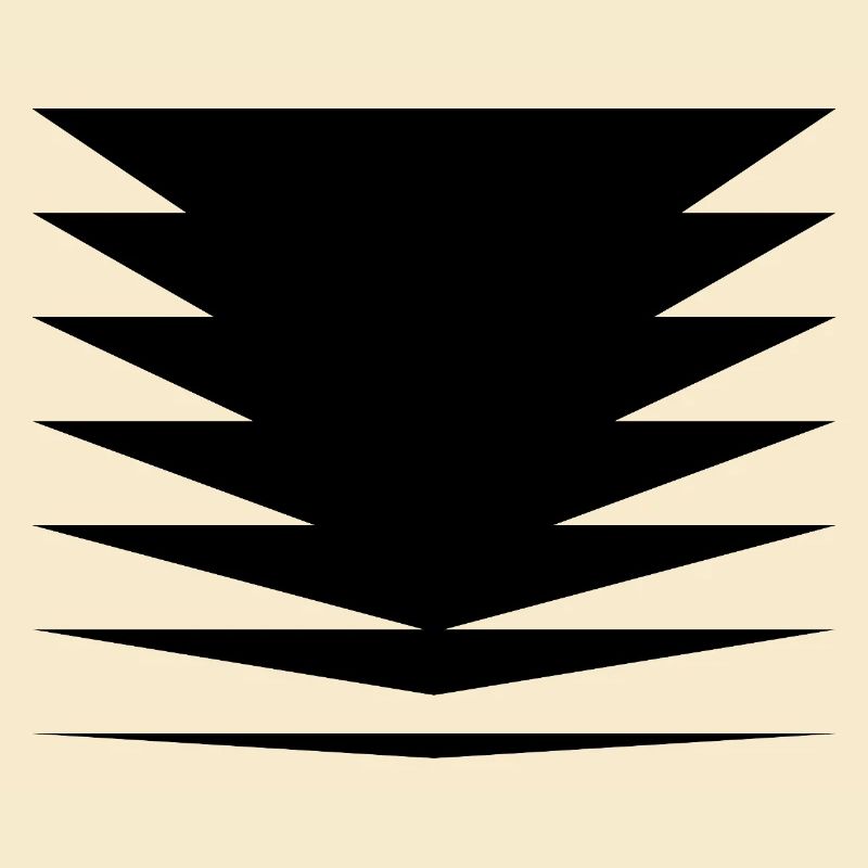 Conception des triangles noirs