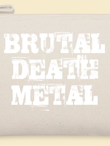 Brutale Death-Metal-Typografie