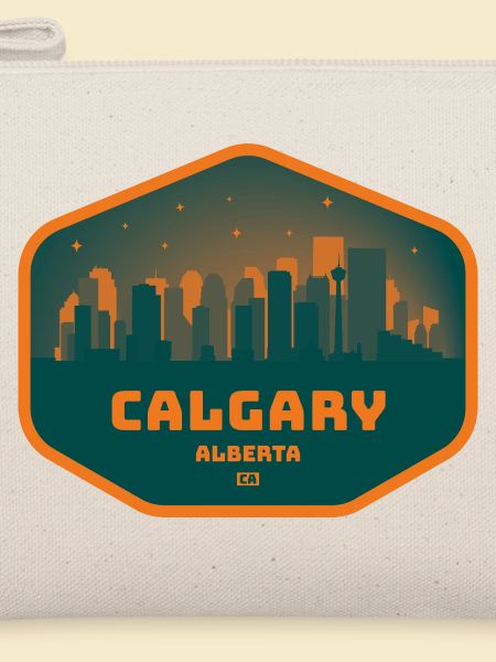Calgary Skyline Nacht