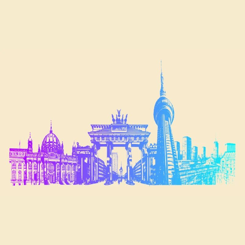 Berlin Stadt Skyline