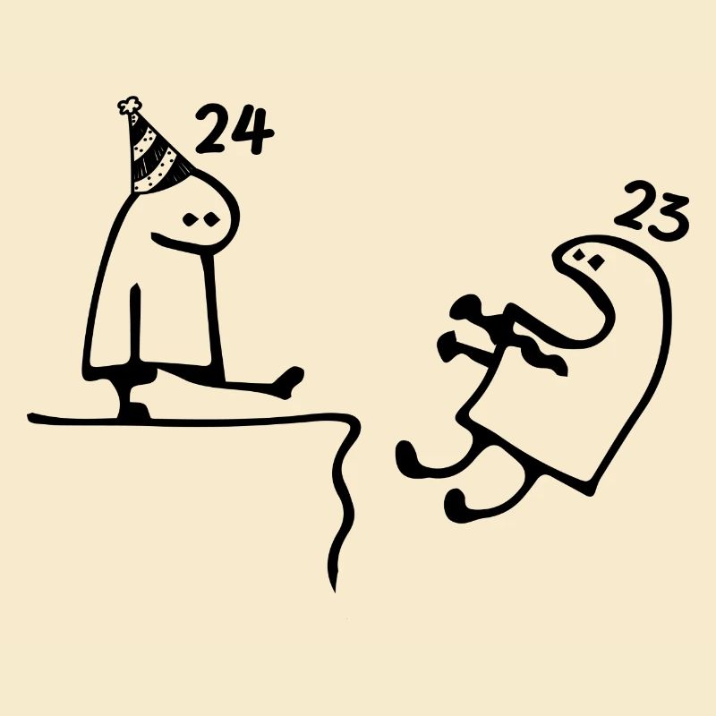 24 ans : Adieu âge 23 ans, Joyeux 24e anniversaire