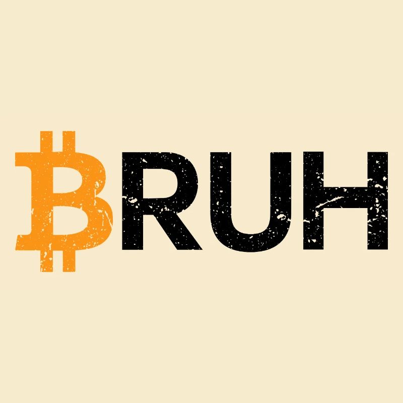 Bitcoin Bruh Kryptowährung Bitcoin