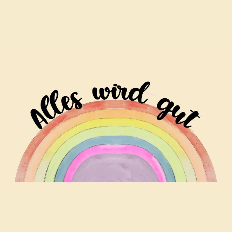 Regenbogen Alles wird gut