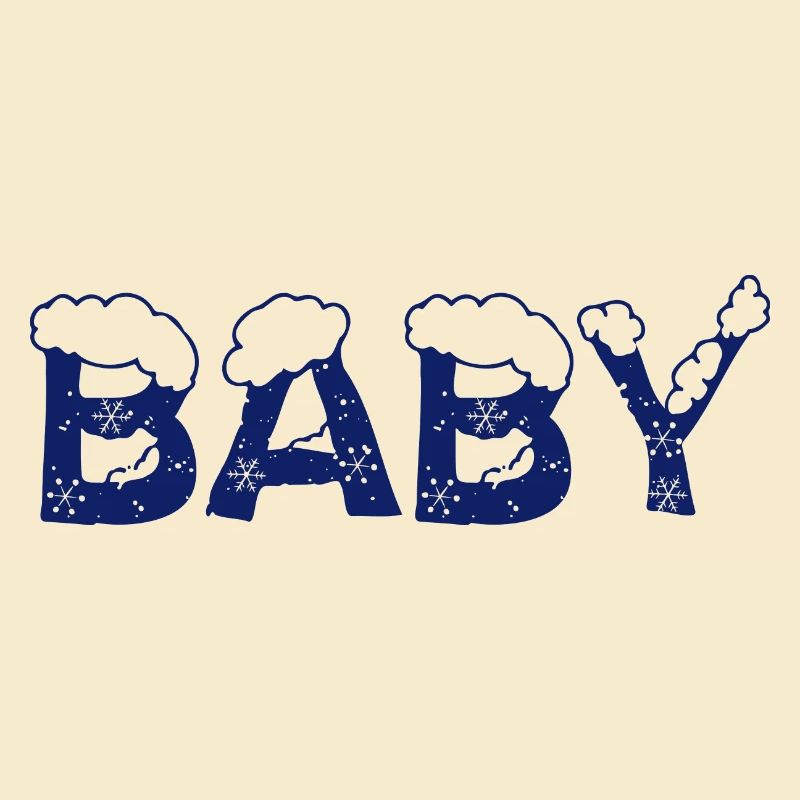 Text Eis Weihnachtskostüm Baby