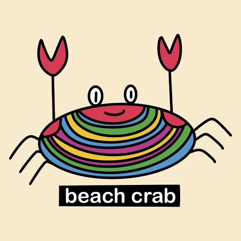 Beach Crab / Krabbe / Strand / Sommer / Urlaub