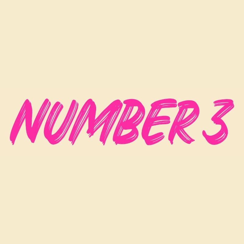 Number 3 - three - third - third - 3 - number 3