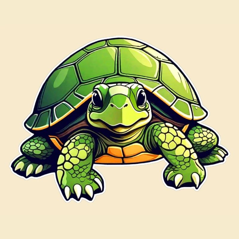 Niedliche Schildkröte