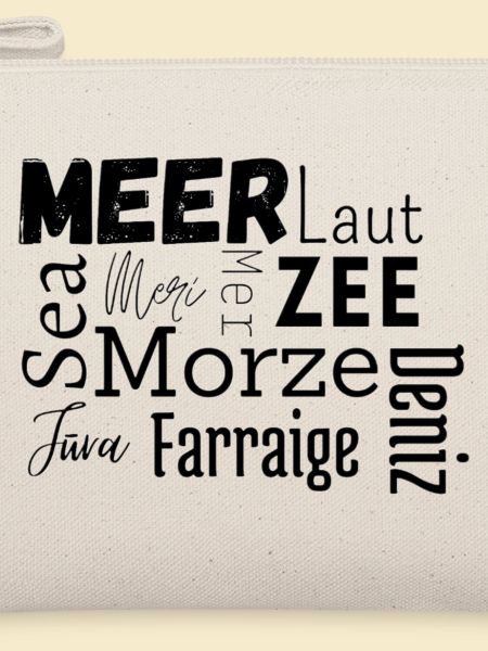 Meer in verschiedenen Sprachen